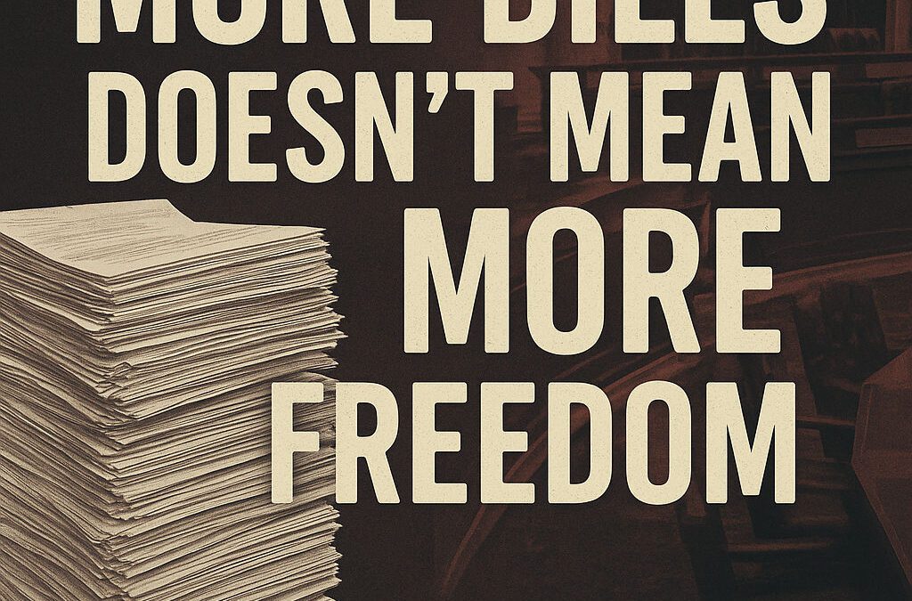 More Bills Doesn’t Mean More Freedom